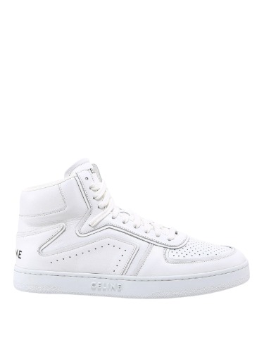 CELINE &quot;Z&quot; TRAINER CT-01 HIGH TOP SNEAKERS OPTIC WHITE