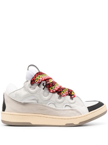 LANVIN CURB SNEAKERS WHITE (CARRYOVER)