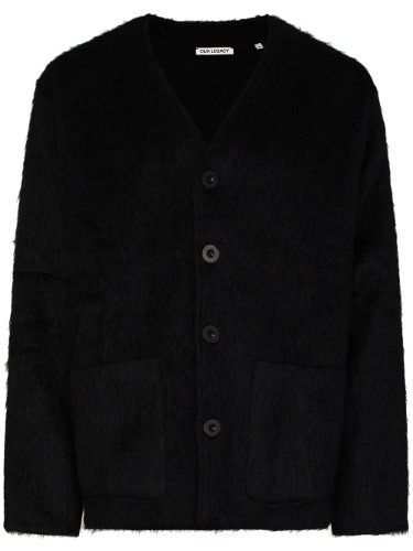 OUR LEGACY BLACK MOHAIR CARDIGAN