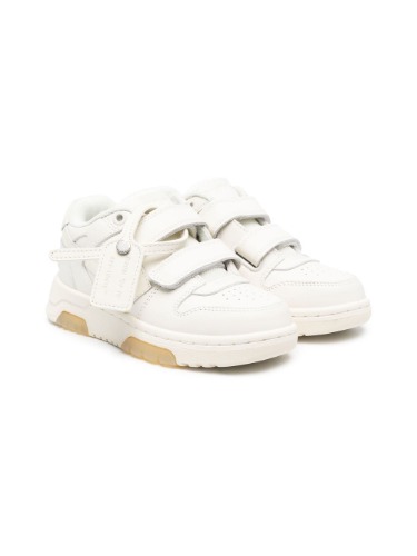 OFF-WHITE KIDSOOO OUT OF OFFICE STRAPS SNEAKERS WHITE (GIRL)