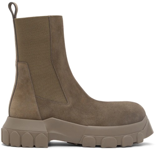 RICK OWENS BEATLE BOZO TRACTOR BOOTS DUST/DUST (LCC)