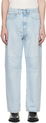 OUR LEGACY SUPER LIGHT WASH DENIM EXTENDED THIRD CUT JEANS (CARRYOVER)