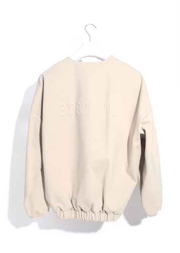 FEAR OF GOD THE ETERNAL COLLECTION ETERNAL VISCOSE TRICOT CREWNECK CEMENT