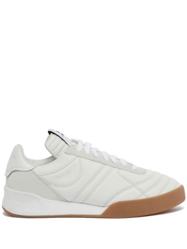 COURRÈGES CLUB 02 LEATHER SNEAKERS WHITE