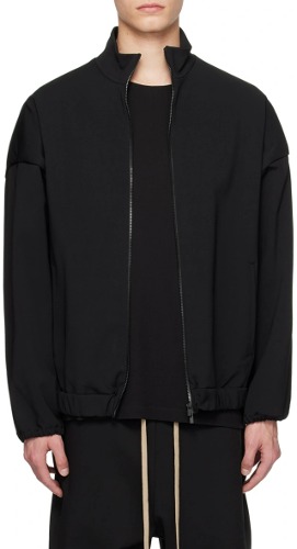 FEAR OF GOD THE ETERNAL COLLECTION ETERNAL VISCOSE TRICOT TRACK JACKET BLACK