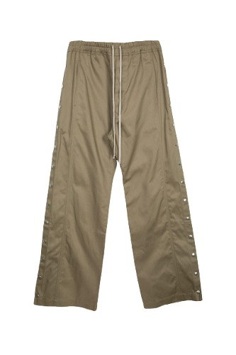 DRKSHDW PUSHER PANTS IN PALE GREEN COTTON TWILL (TW)
