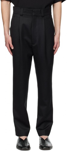 FEAR OF GOD THE ETERNAL COLLECTION ETERNAL WOOL SUIT PANTS BLACK