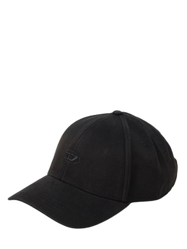 DIESEL C-RUN-WASH CAP BLACK